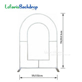 Lofaris Custom Pink Open Arch Backdrop Cover for Party
